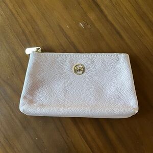 Michael Kors Light Pink Clutch/Cosmetic Pouch